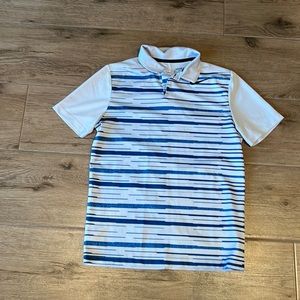 Boys Nike Blue Dri-Fit Polo- Size Large